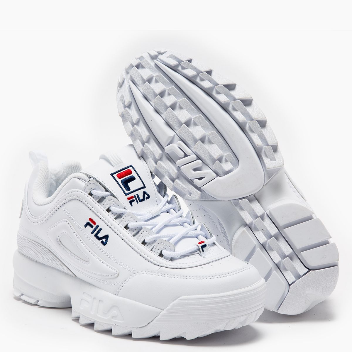 FILA - Disruptor Ii Premium Zapatilla Urbana Mujer Blanco Fila