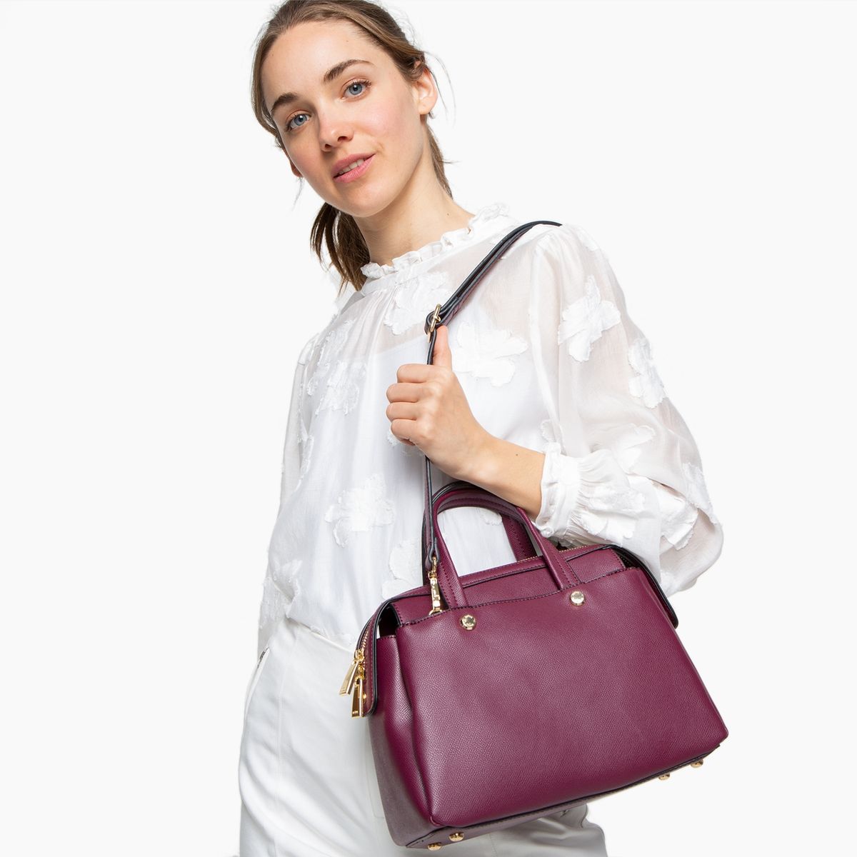 PRUNE - Prüne Cartera roja mujer