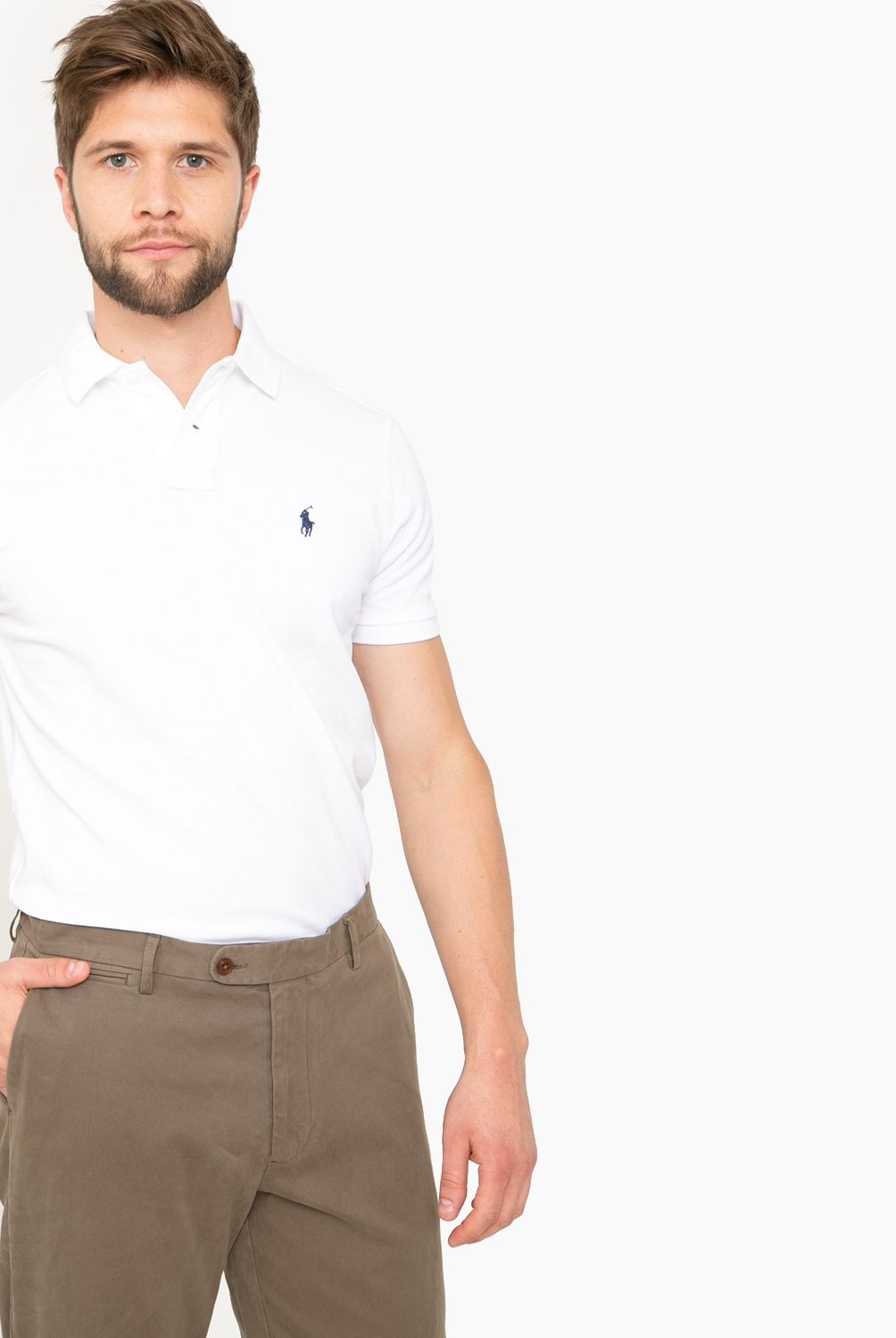 POLO - Polera Manga Corta Algodón Hombre Polo