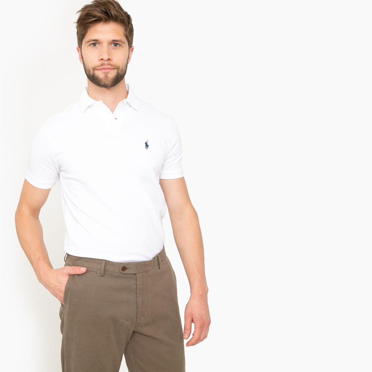 POLO - Polera Manga Corta Algodón Hombre Polo