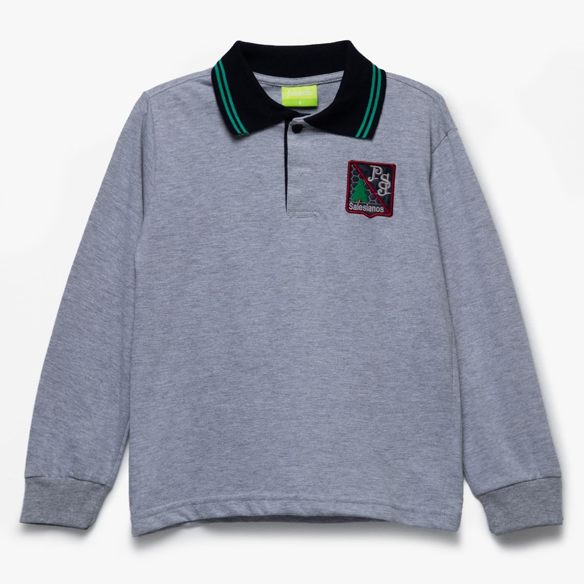  - Polera Pique Escolar Niño Algodón