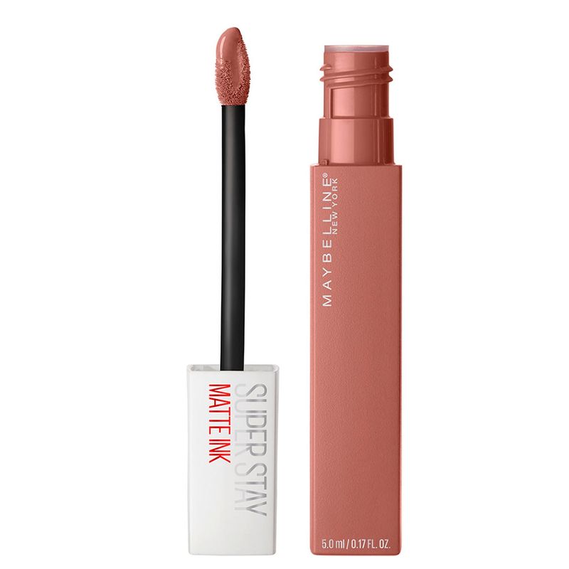 MAYBELLINE - Labial Larga Duración Superstay Matte Ink Nudes 65 Seductress Maybelline
