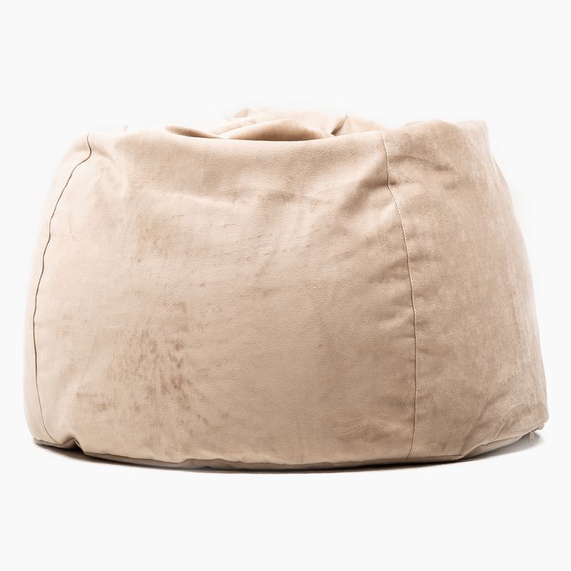 LIGHTME - Puff 75X75 Cm Felpa Beige Lightme
