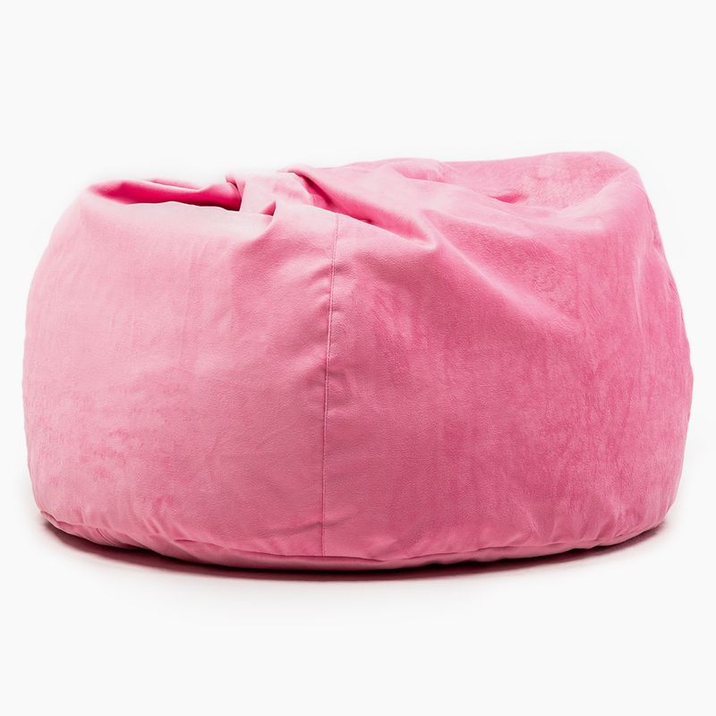 LIGHTME - Puff 75X75 Cm Felpa Rosa Lightme