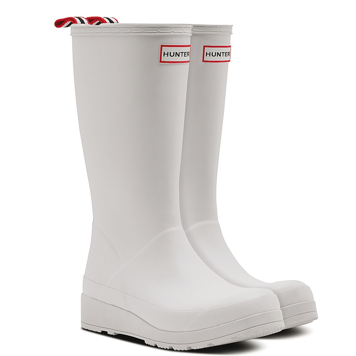 HUNTER - Bota de Agua Mujer Gris Hunter