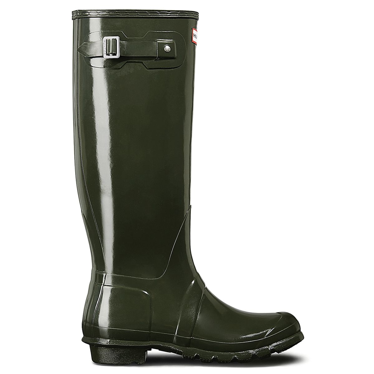 HUNTER - Bota de Agua Mujer Verde Hunter