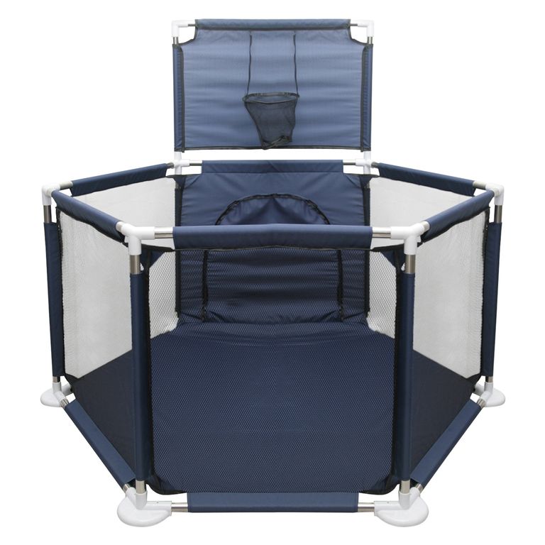 KIDSCOOL Corral Hexagonal Con Aro De Básquetbol