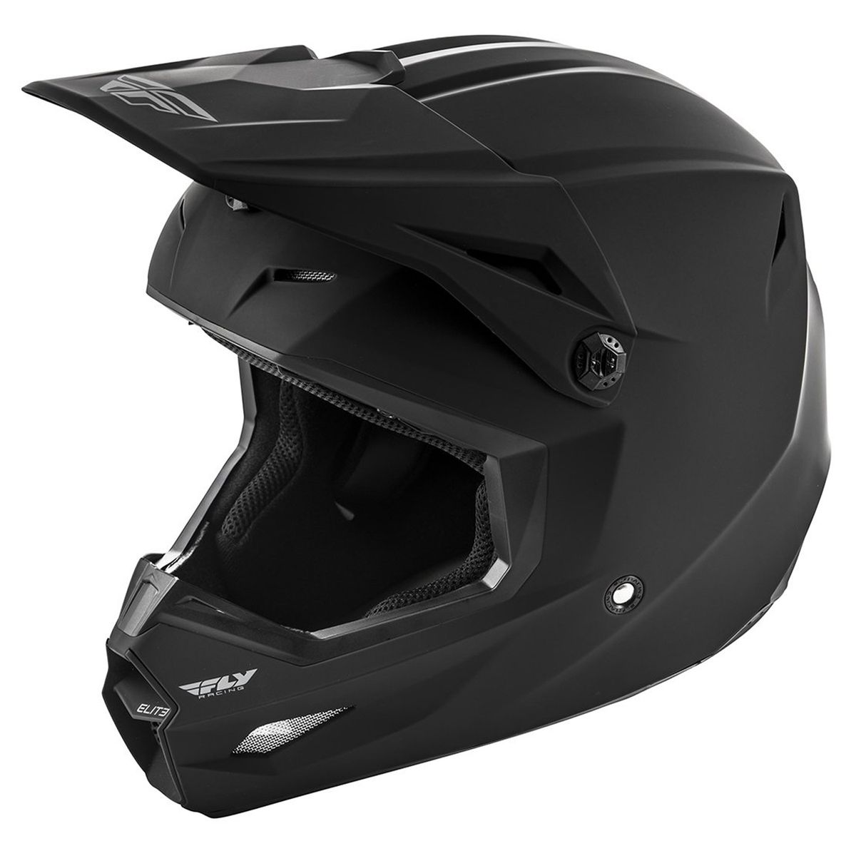 FLYRACING - Casco Mx Black Matte