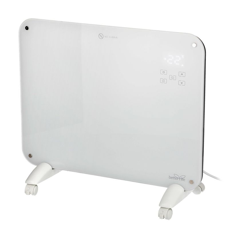 BETTERLIFE - CALEFACTOR CRISTAL WiFi 1000 W