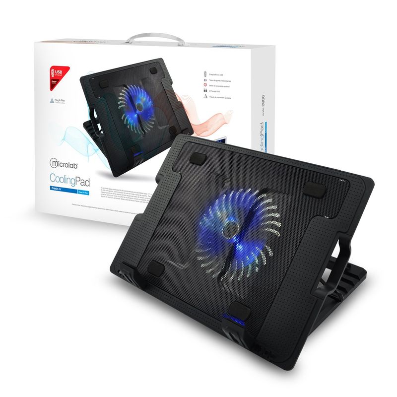 MLAB - VENTILADOR NOTEBOOK COOLING PAD ANGLE