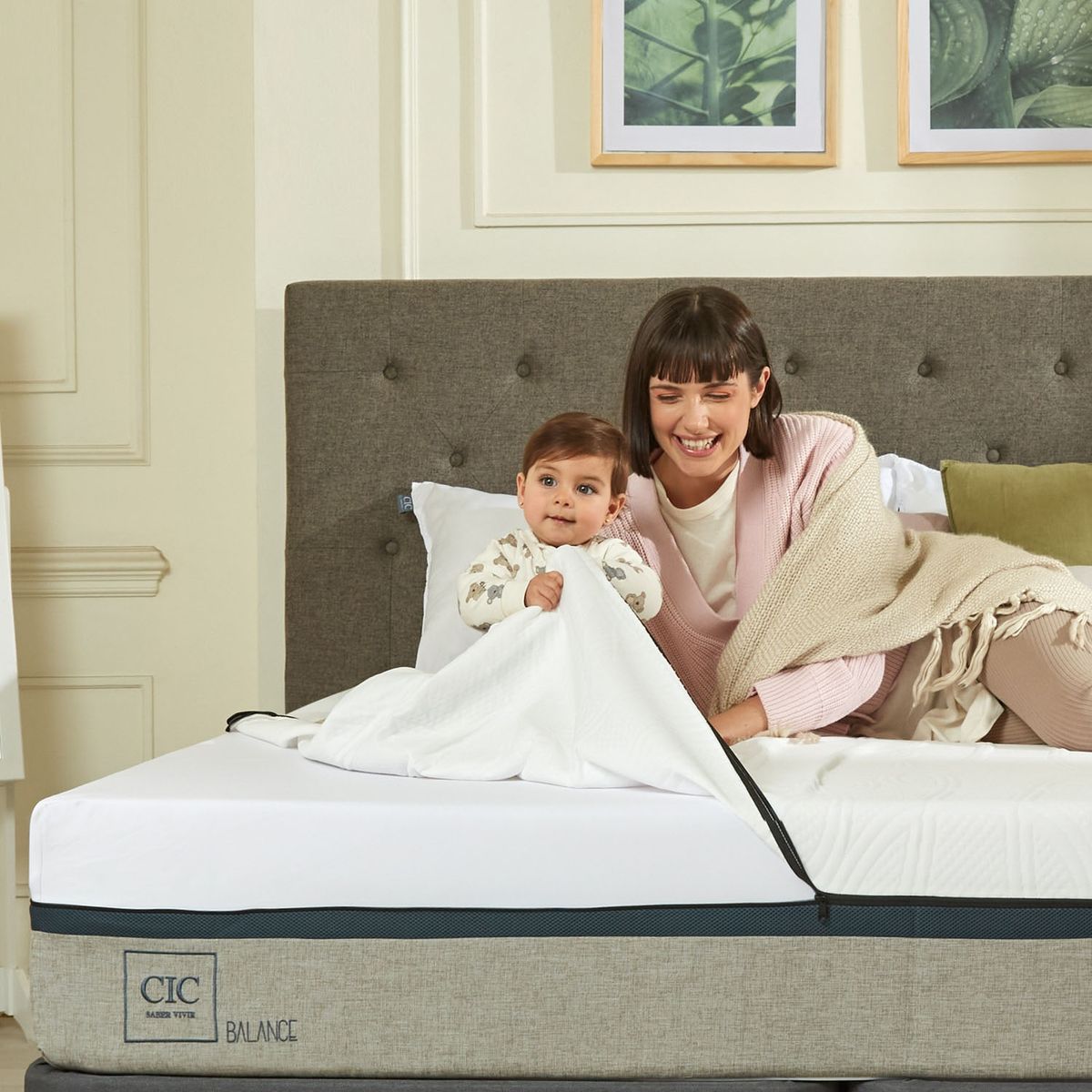 CIC - Colchón Balance 1.5 pzas x 1.90mt Cic