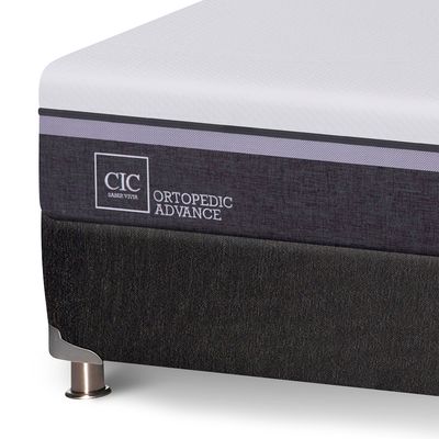 Imagen 2 del producto Box Spring Ortopedic Advance 2 Plazas Base Dividida 150x200 cm + Muebles Espresso