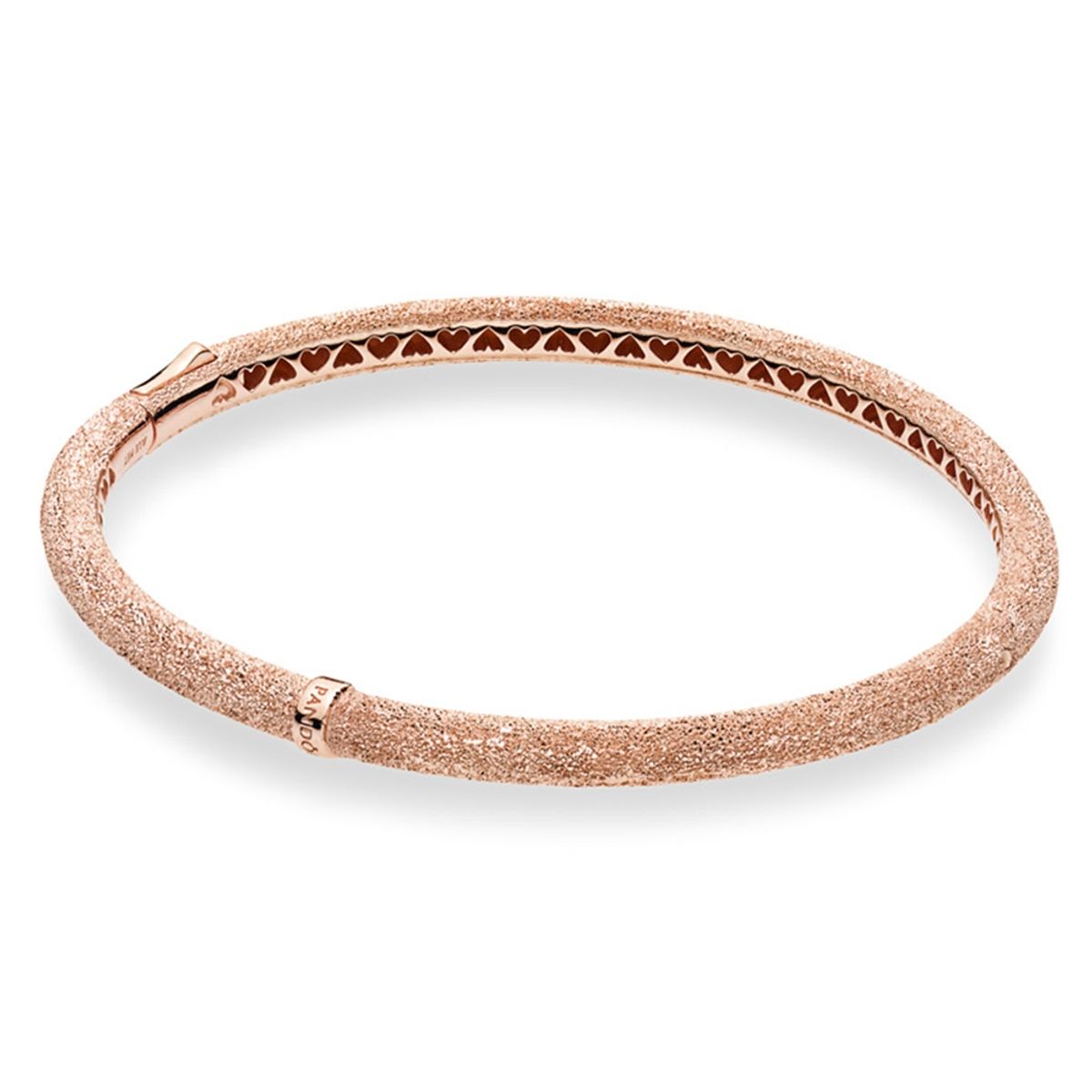 PANDORA - Brazalete Brillo Mate Pandora Rose