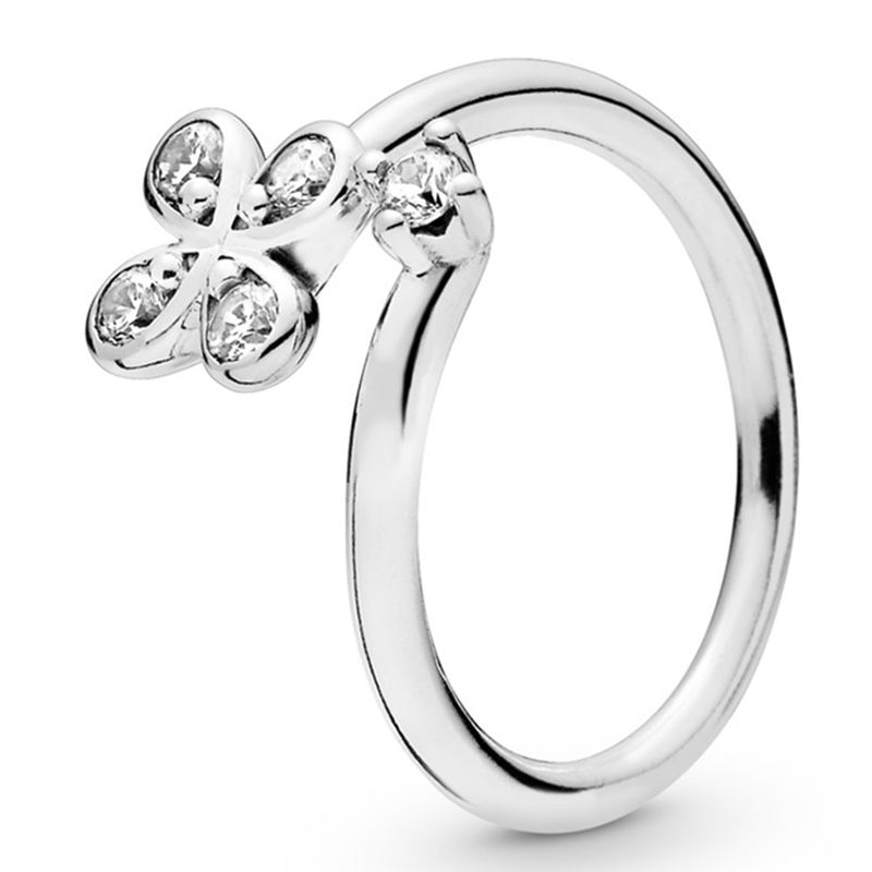 PANDORA - Pandora Anillo Trenzado Flores