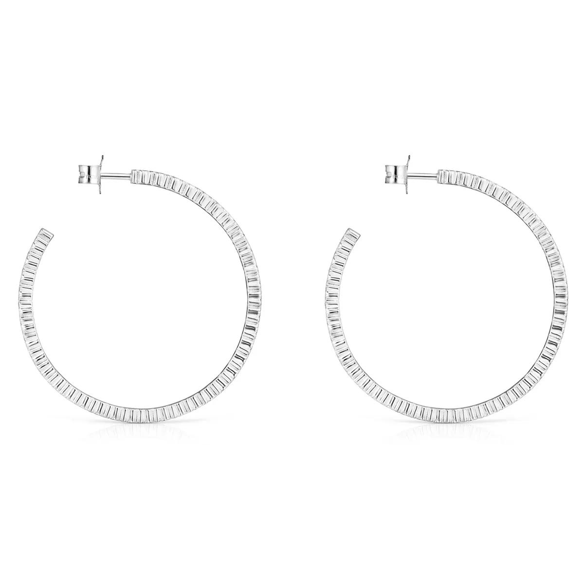 TOUS - Accesorio Joya Grandes Straight Disco De Plata Mujer Tous