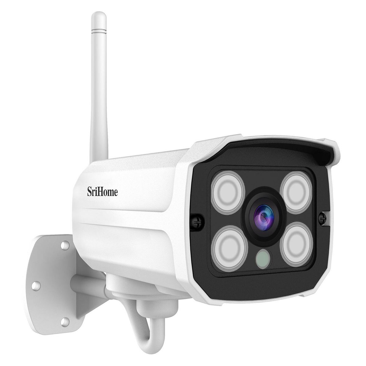 SRIHOME - Cámara Seguridad IP Wifi Exterior Sh024 FHD 3MP
