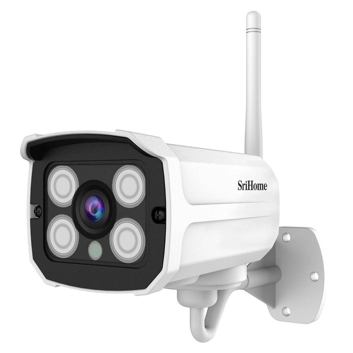 SRIHOME - Cámara Seguridad IP Wifi Exterior Sh024 FHD 3MP