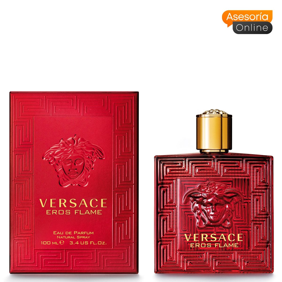 VERSACE - Perfume Hombre Eros Flame EDP 100Ml Versace