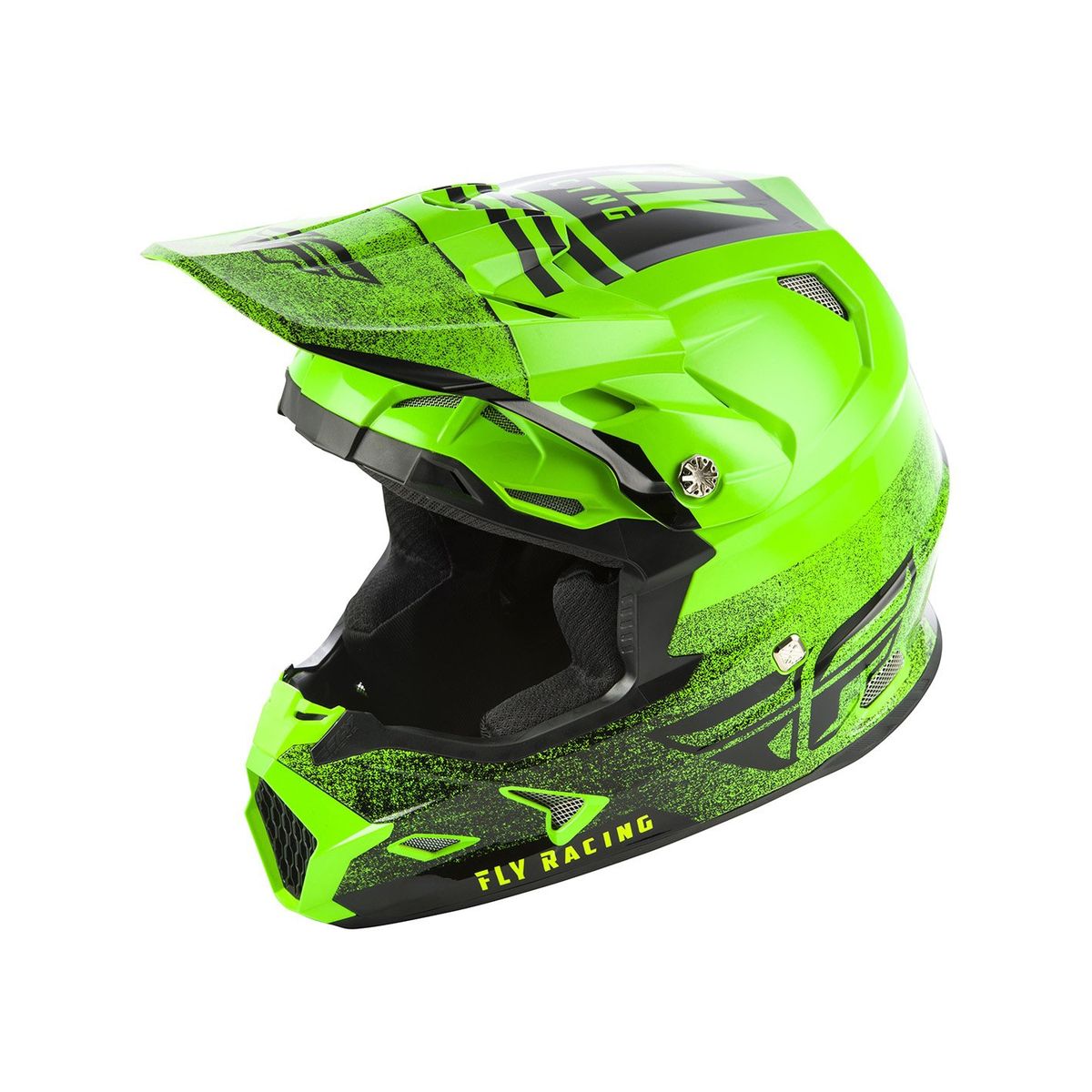 FLYRACING - Casco Mx Neon Green