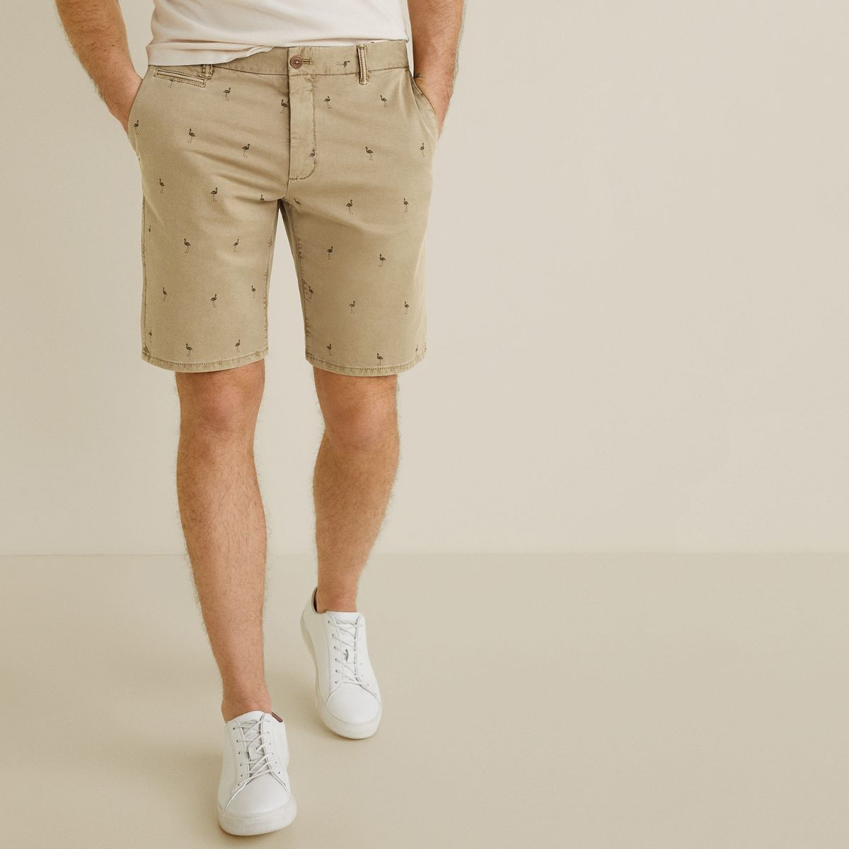 MANGO MAN - Bermuda Estampado