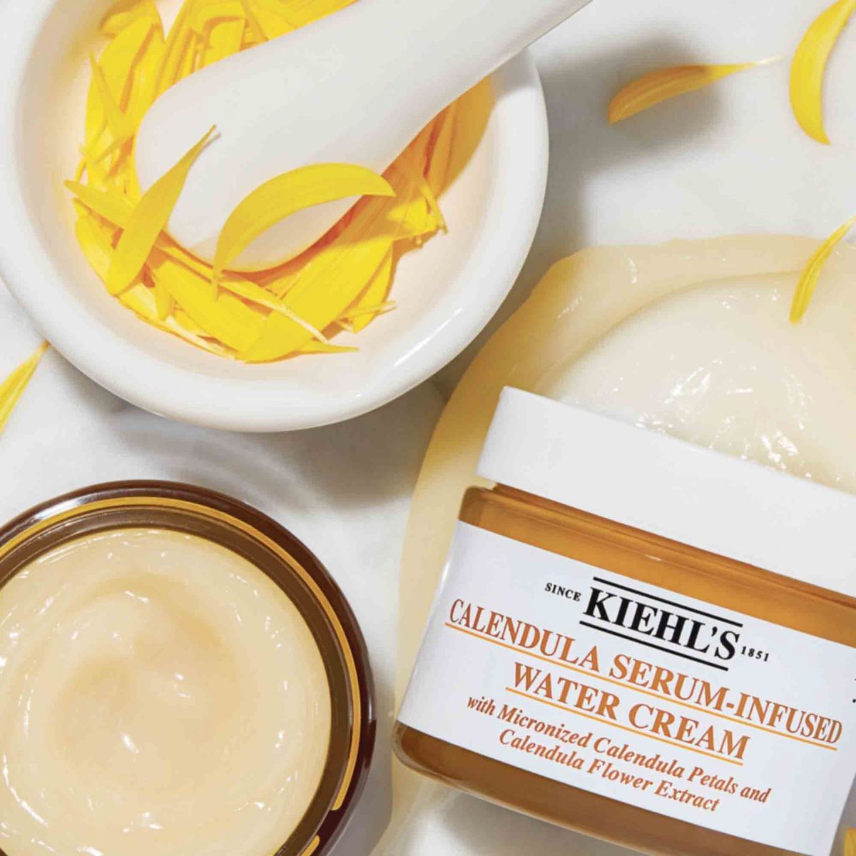 KIEHLS - Crema Hidratante Calendula Sérum Infused Water Cream 100 ml  Kiehls