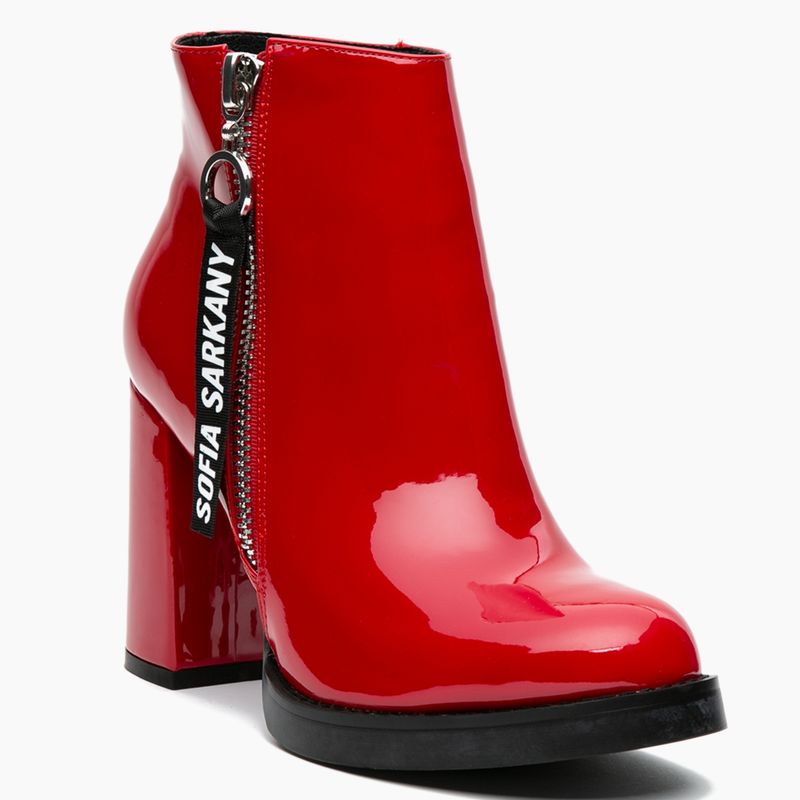 SOFIA SARKANY - Botin Mujer Rojo