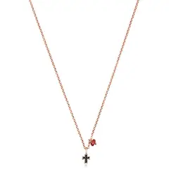 TOUS - Collar Cruz De Plata Mujer
