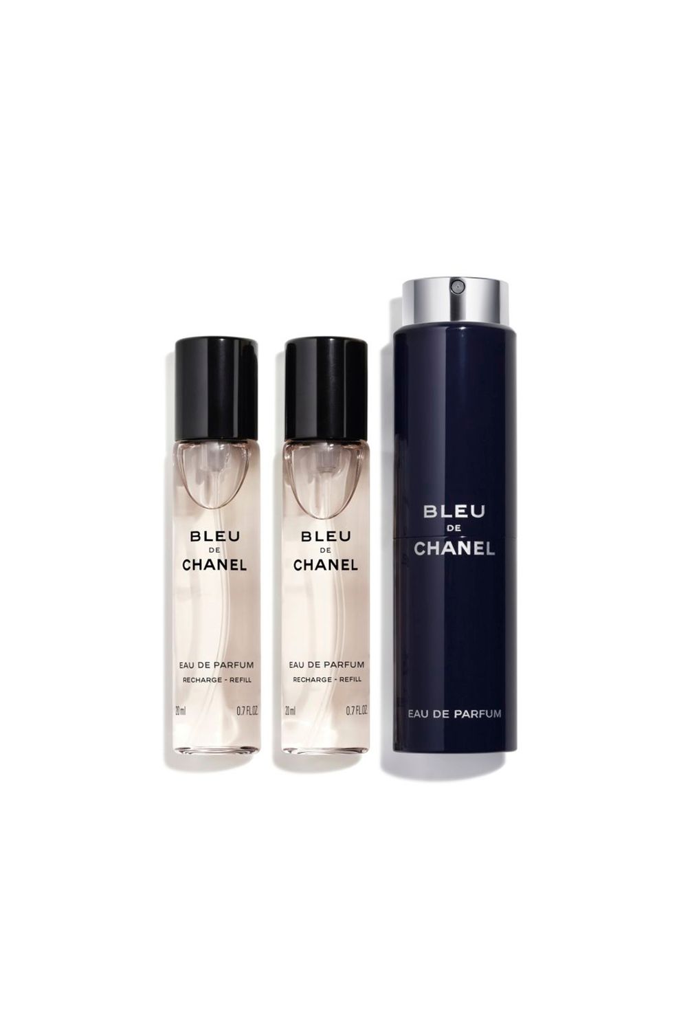 CHANEL BLEU DE CHANEL Frasco Recargable Twist and Spray Eau de