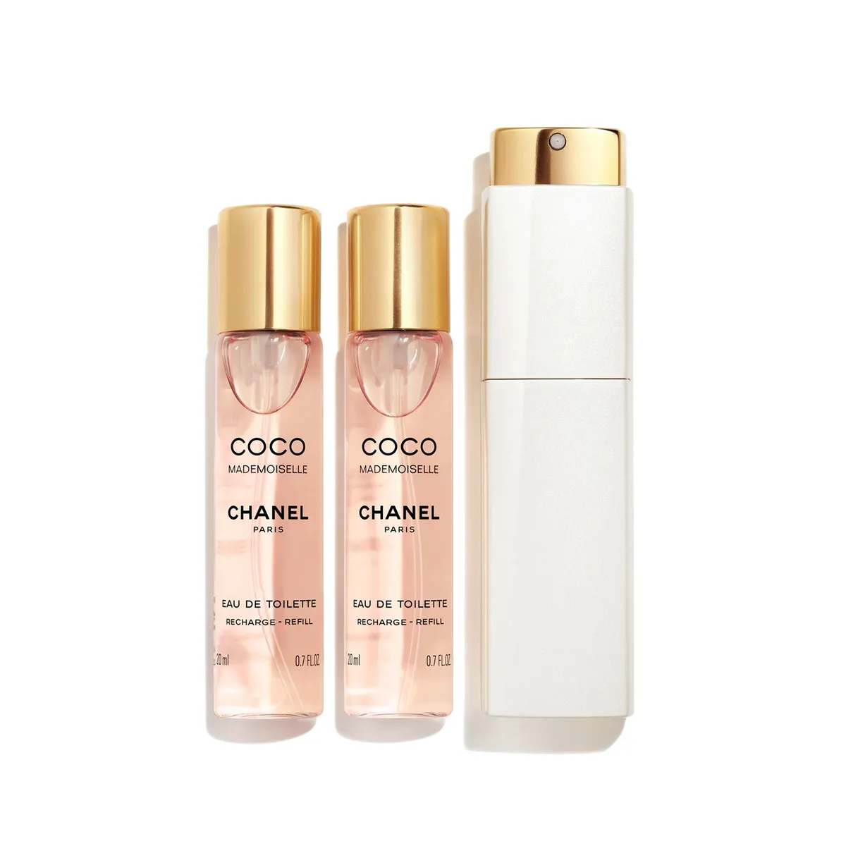 CHANEL - Perfume Mujer Coco Mademoiselle Edt 20 Ml Twist And Spray Recargable Chanel