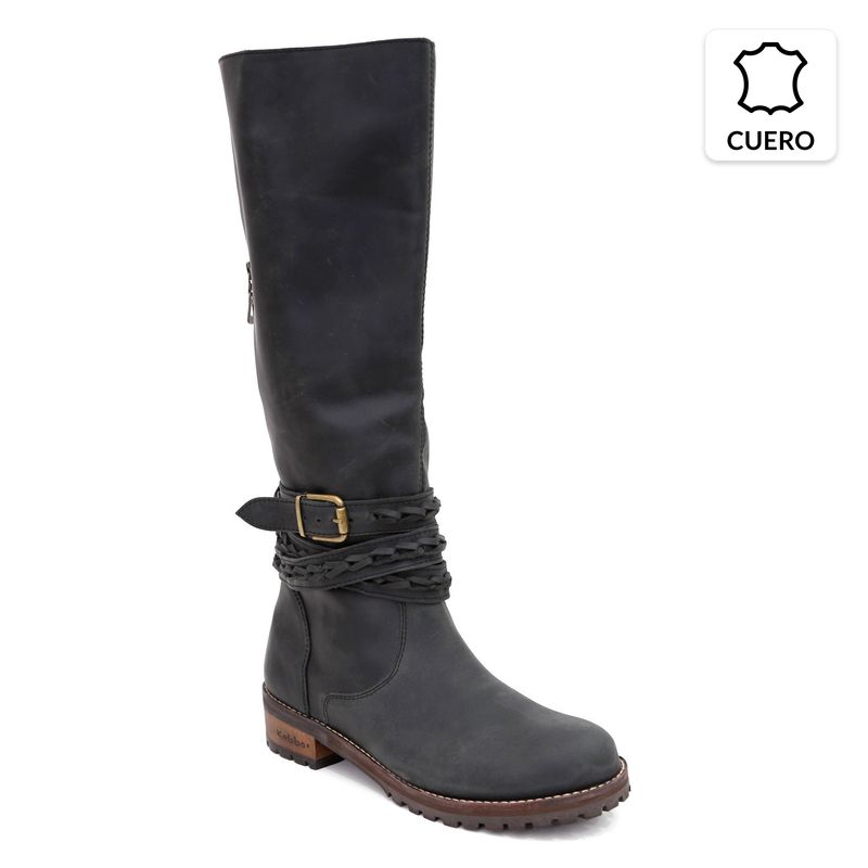 KEBBA - Bota Mujer Derek West Negro