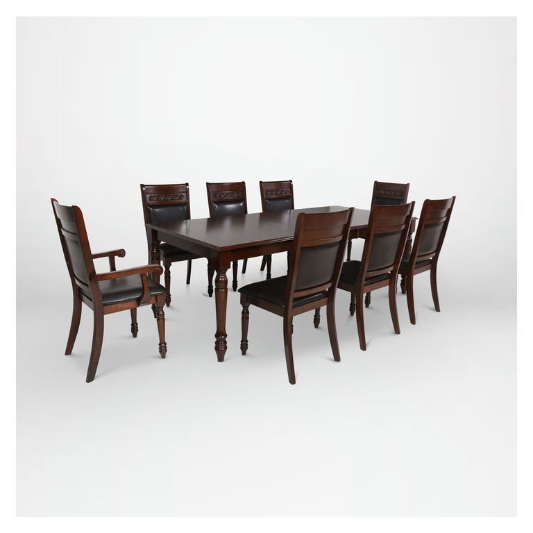 CIC Juego De Comedor New Cordobes 6 Sitiales + 2 Sillas 225 Cm