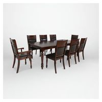 Juego De Comedor New Cordobes 6 Sitiales + 2 Sillas 225 Cm