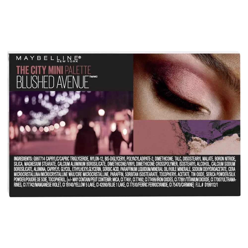 Maybelline The City Mini Palette 510 Blushed Avenue, foto 6