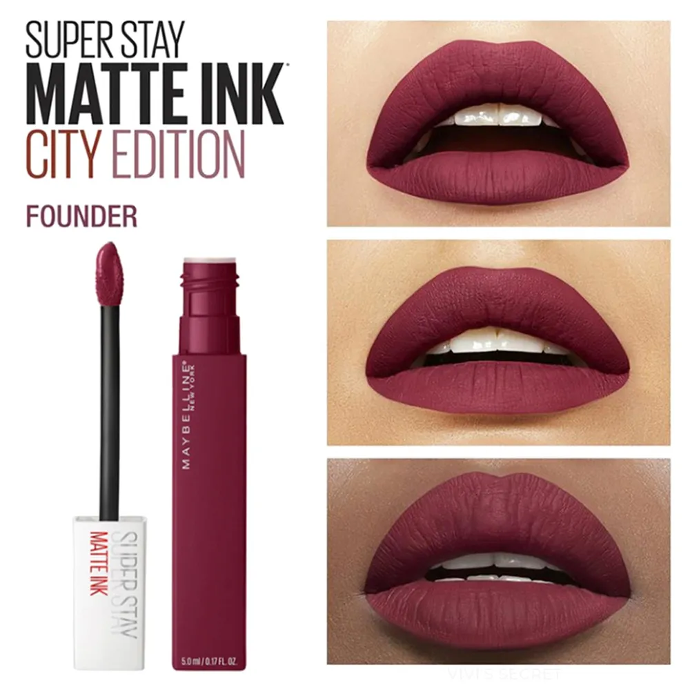 Maybelline Superstay Matte Ink 115 Founder, foto 4