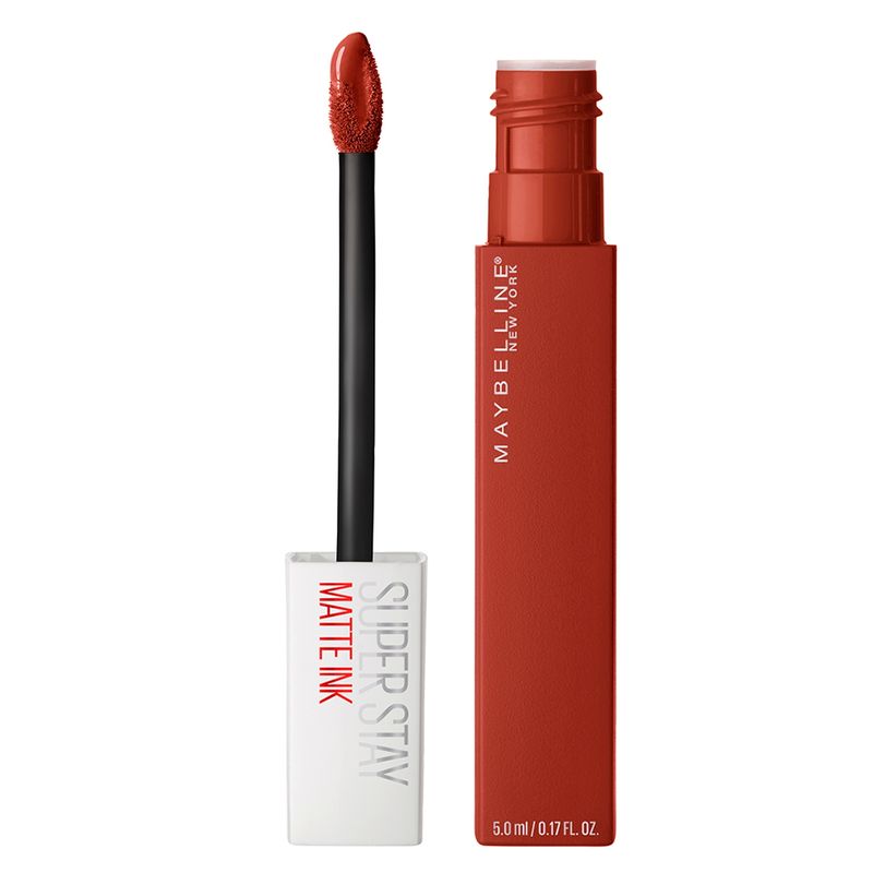 MAYBELLINE - Labial Larga Duración Color Riche Intense Volume Matte - 241 Coral Irreverent   Maybelline