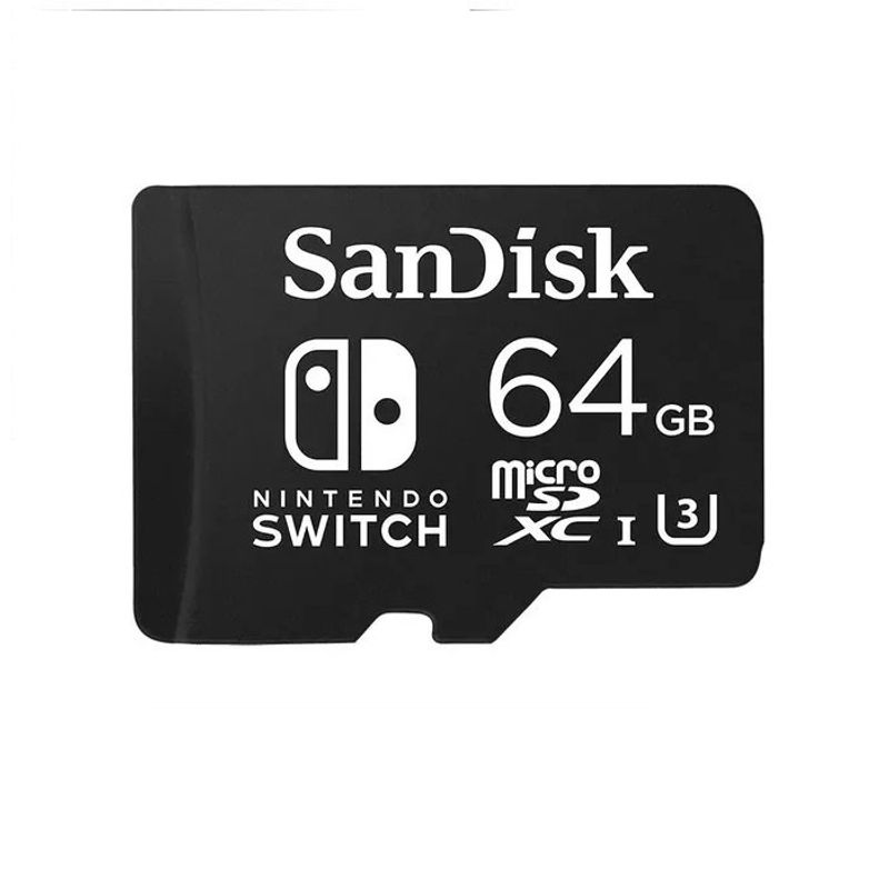 SANDISK - MICRO SD PARA NINTENDO SWITCH 64GB