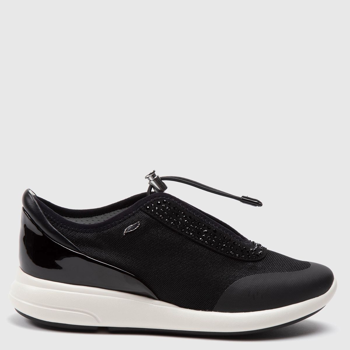 GEOX - Zapatilla Urbana Mujer Negra Geox