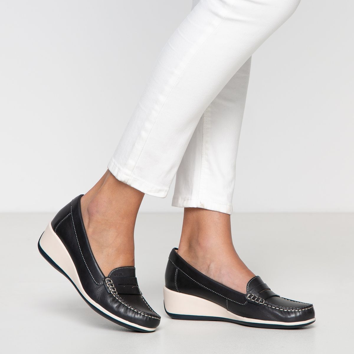 GEOX - Geox Zapato Casual Mujer Negro