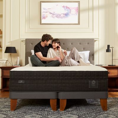 Imagen 2 del producto Cama Europea Lux 2 Plazas X 2.00Mt Baja Base Dividida