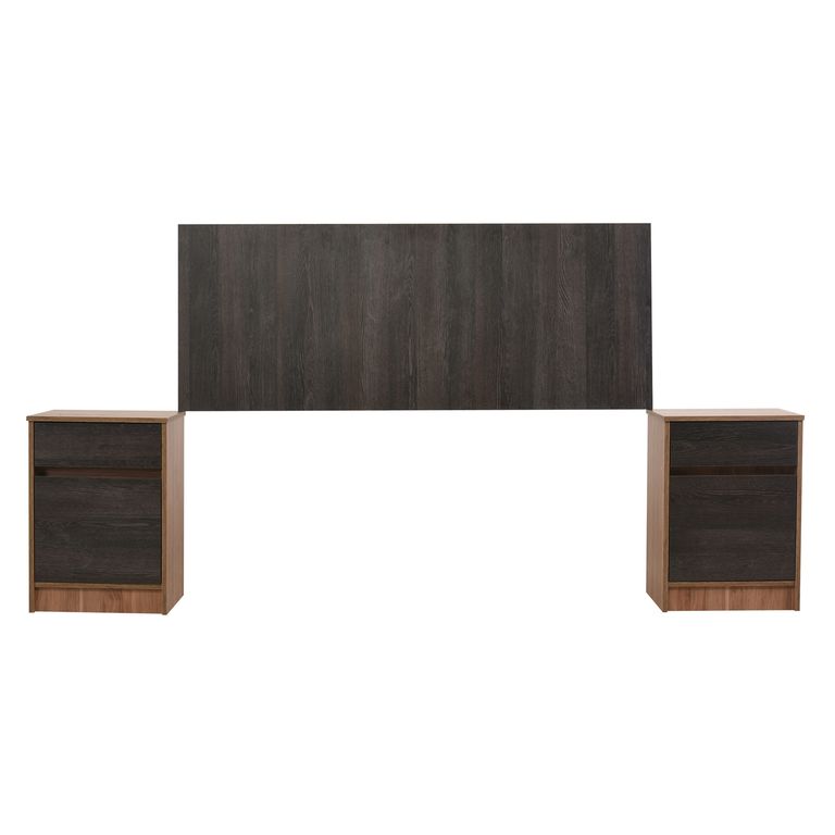 CIC Set de Muebles Espresso 2 Plazas