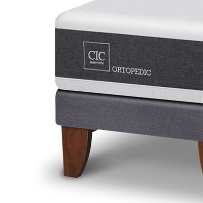 Imagen 2 del producto Cama Europea Ortopedic 2 Plazas Base Dividida 150X200 Cm + Muebles Olmo