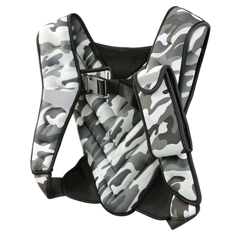 ULTIMATE FITNESS - Chaleco Peso 5 kg Pro Camuflaje