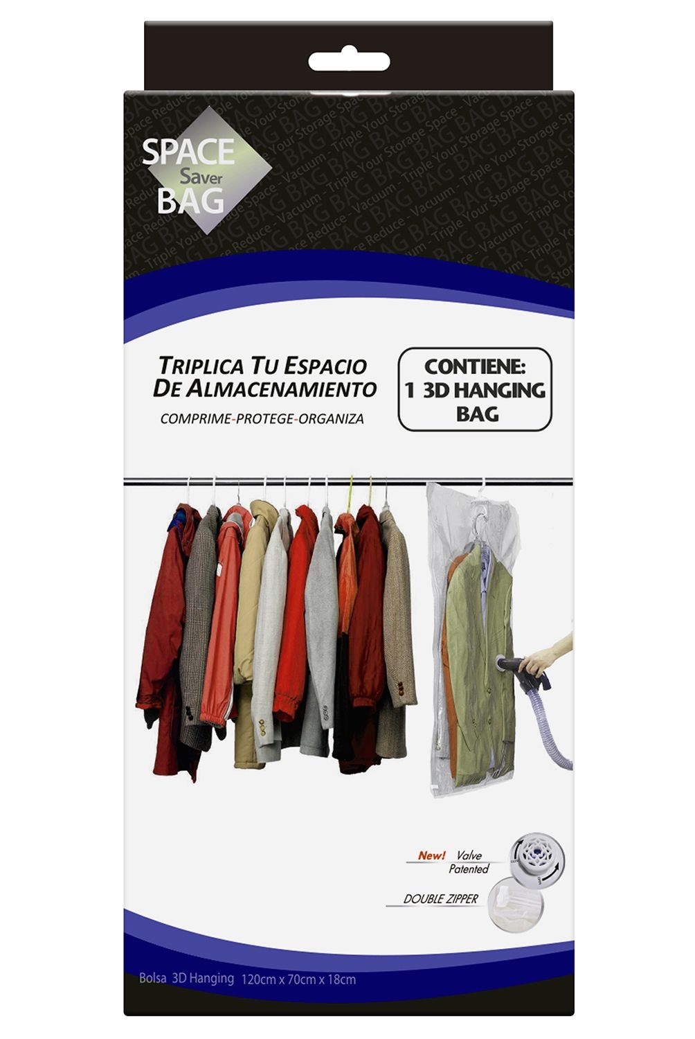 SPACE BAG - Hanhing Bolsa Al Vacio Ccolgador Space Bag