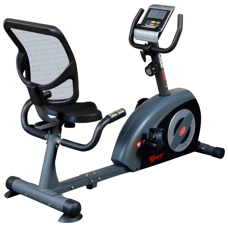 MUVO - Bicicleta Estatica Recumbent Pulse 56 Con Pantalla Integrada Muvo By Ox