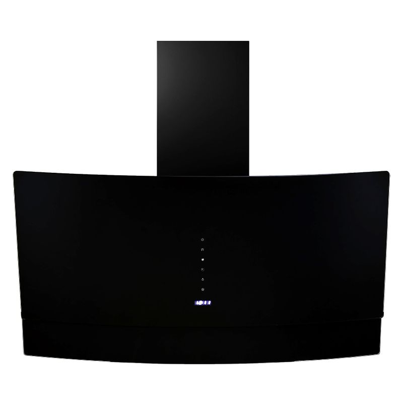 AF HOME - Campana Extractora Táctil Negro Control Remoto 90