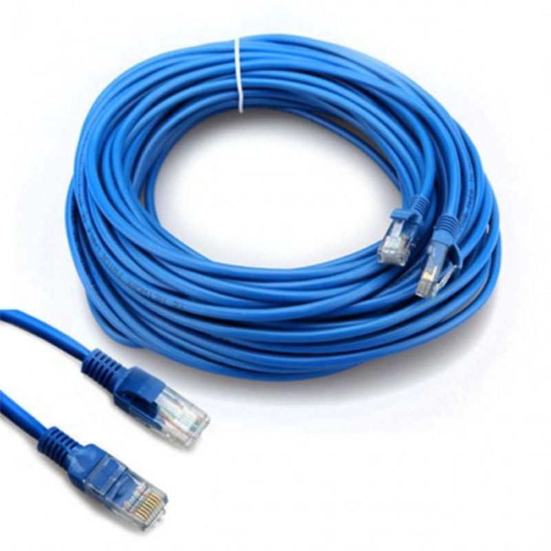 GENERICO - MK Cable de red 10 Metros Lan Rj45 Patch Cord Cat5