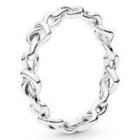 Anillo Corazones Anudados Mujer