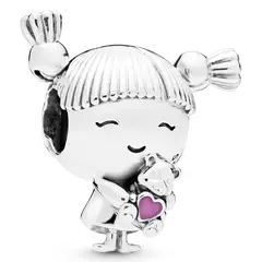 PANDORA - Dije Niña Con Coletas Mujer