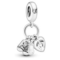 Dije Mi Pequeño Bebe De Plata Mujer