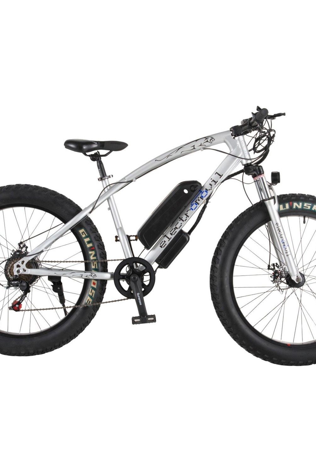 ELECTROMOVIL - Bicicleta Eléctrica Fatbike 7 Cambios 3 Tiempos